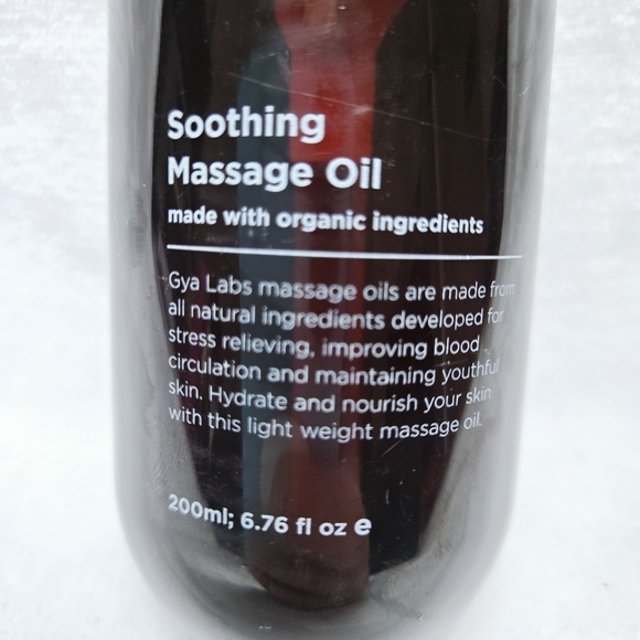 Gya Labs Shooting Massage Oil Made With Organic Ingredients 200 ml - Picture 2 of 3